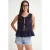 Geribbelde Strik Voor Blouse