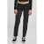 Urban Classics Ladies Low Waist Straight Denim Pants Black Washed