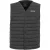 Firetrap Gewatteerd heren gilet met logo (Donkergrijs mergel)