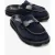 Vela Leren Slipper