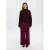 SELECTED FEMME wollen gebreide trui donkerrood