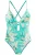 VENICE BEACH Badpak  lichtbeige / turquoise / jade groen