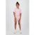 Raizzed loose casual short lichtroze