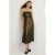Boden Metallic Halterneck Midi Dress Gld