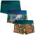 Muchachomalo Heren 3-pack trunks fruit life