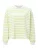 Rich & Royal Sweatshirt  lichtgroen / wit