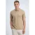 GABBIANO regular fit polo – amandel