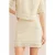 Boden Fringe Detail Mini Skirt Ecru