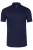 Desoto Slim Fit Jersey shirt Marine, Effen