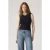Levi’s Crystal Ruched Top Black