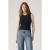Levi’s Crystal Ruched Top Black