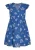 Dreimaster Jurk Dames marine wol wit