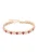 faina Armband  rose-goud / rood