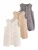 Next Rompertje/body  beige / basaltgrijs / natuurwit