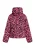 Faina Gewatteerd jack met zebraprint Dames Roze zebra