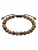 True Rebels Armband  bruin / zwart