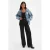 Levi’s Ribcage high waist wide leg jeans black denim