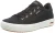 Skechers Arch Fit Arcade Sneaker voor dames, Zwart Canvas Rose Gouden Trim, 39 EU