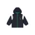 Babyface winterjas – donkerblauw/wit/groen