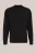 WE Fashion – Heren regular fit trui – Regular fit – Zwart – Katoen –