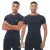 Emporio Armani Heren Ondergoed Logo T-Shirt (Set van 2) (Marine)