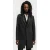AllSaints Wixx Coat Cinder Black Marl