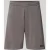 REVIEW regular fit shorts met labelstiksel