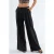 Brede Pijpen Casual Broek met Touwtjes