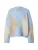 Noella Oversized trui ‘Lai’  crème / taupe / hemelsblauw / offwhite