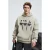 Oversized sweatshirt met capuchon en print