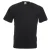 Fruit Of The Loom Heren Valueweight T-shirt met korte mouwen (Zwart)
