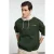 TRENDYOL MAN Heren Kaki Colorblock Lang Oversized Sweatshirts