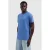 Ballin regular T-shirt met backprint blauw