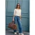 Jasje met gebreide look en ruches