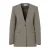 HYPEDROP geruit regular blazer zwart