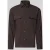 Boss regular fit overshirt van linnenmix