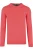 Marvelis Casual Trui ronde hals zalm, Effen