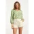 Smashed Lemon 25006 crinkle top met lichtte abstracte print |