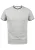 !Solid Shirt ‘Saul’  lichtgrijs / zwart