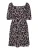 VERO MODA Jurk ‘NYA’  oranje / rosa / zwart / wit