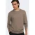 ONLY & SONS regular fit gebreide trui – lichtbruin