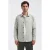 Dstrezzed regular fit gemêleerd overshirt – lichtgrijs