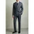 Reiss Textured Mixer Trouser Airforce Blue