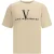 Valentino Beige Katoenen T-Shirt