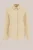 WE Fashion – Dames blouse met structuur – Regular fit – Lichtgeel –