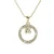 Eliza hangers – Goud en kristal