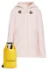 Schmuddelwedda Fleece jas  mokka / geel / rosa / wit