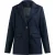 Dreimaster Lange blazer van wolmix Dames nachtblauw