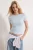 TRENDYOLMİLLA Dames Blauw Effen Kort Getailleerd Blouses