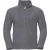Russell Heren Full Zip Outdoor Fleece Jacket (Convoy Grijs Effen)
